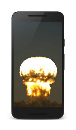 Nuclear Bomb 3D Live Wallpaper screenshot 3