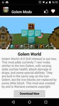 Golem MOD Untuk MCPE! screenshot 4