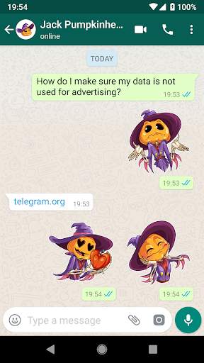 Stickers for WA - Halloween screenshot 2