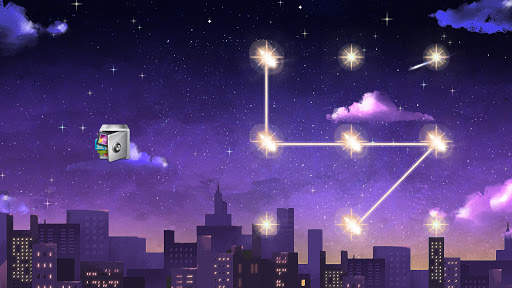 AppLock Live Theme Starry Night – Paid Theme screenshot 4