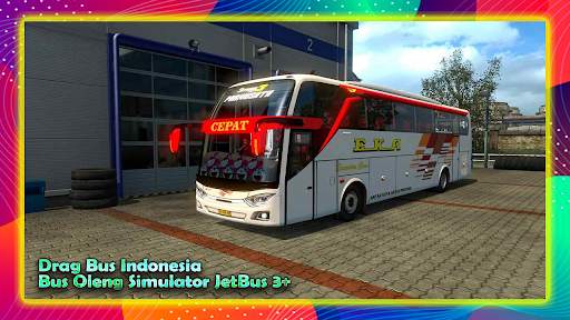 Drag Bus Indonesia - Bus Oleng Simulator JetBus 3  screenshot 1