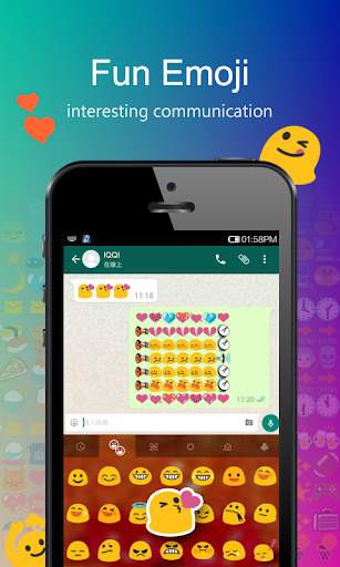 IQQI Keyboard for Arabic - Emoji, Emoticon ASCII screenshot 2