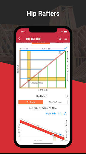 RedX Roof - Rafters, Trusses screenshot 2