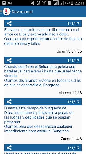 Evento CFA screenshot 4