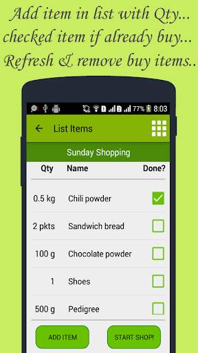 Shopping List Free screenshot 3