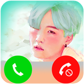 Fake Call From BTS Suga icon