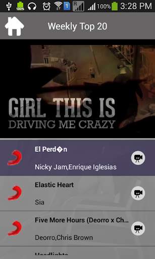 Weekly Top 20 Songs screenshot 8