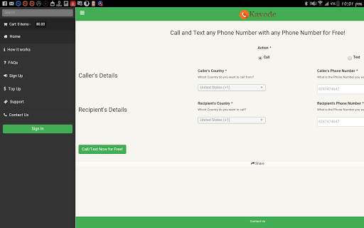 Kayode Call and Text for Free screenshot 18