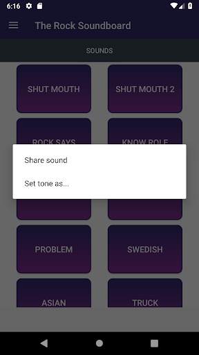 The Rock Soundboard 2 تصوير الشاشة