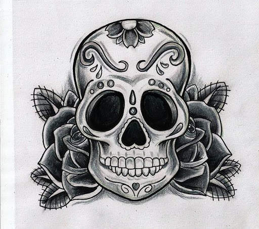 Skulls Tattoo Design Wallpaper screenshot 7