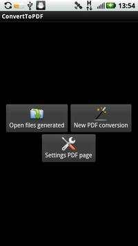 Convert To PDF Lite Version screenshot 5