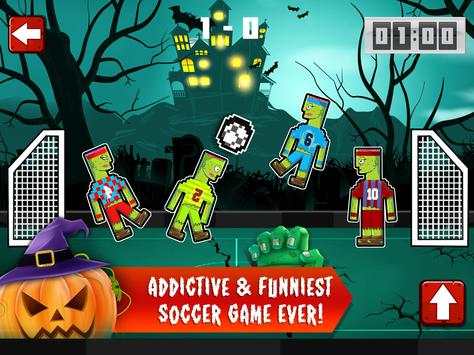 Funny Zombie Soccer Games screenshot 2