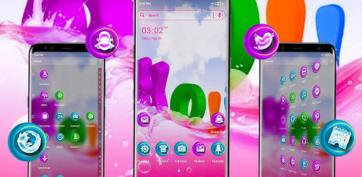 Holi Launcher Theme screenshot 5