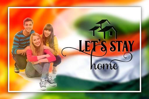 Stay Home Photo editor & Photo Frame screenshot 1