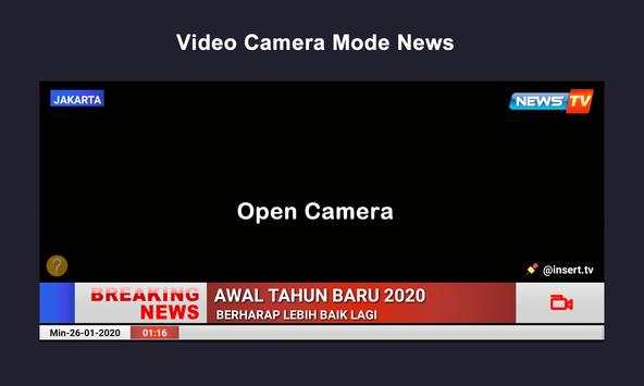 News Tv iO Rec - News video maker screenshot 2