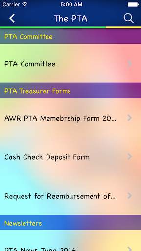 Allen W Roberts School AWR PTA screenshot 3