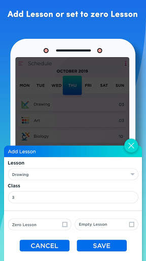 MySchedule: School Planner, Homework & Timetable скриншот 3