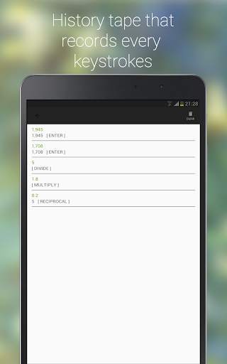 S3 RPN Calculator with Voice 11 تصوير الشاشة