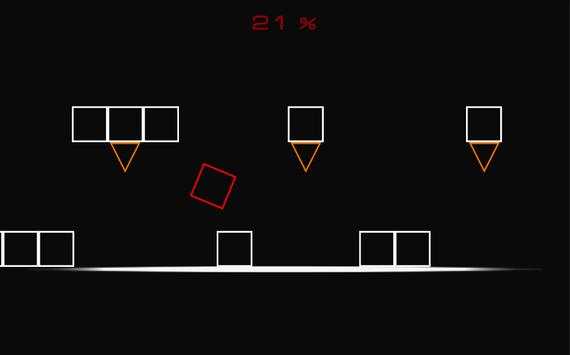 Geometry Light Dash screenshot 1
