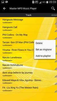 Master MP3 Music Player screenshot 2