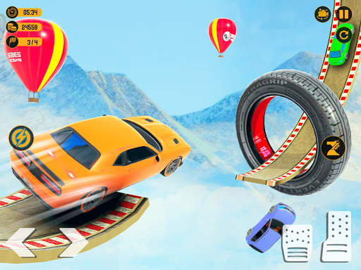 Extreme Track Car Stunts: Impossible Ramp Racing screenshot 12