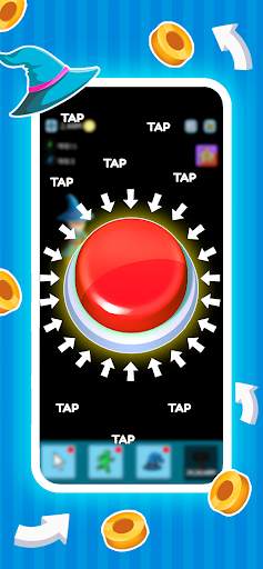 Green button: Press the Button screenshot 4