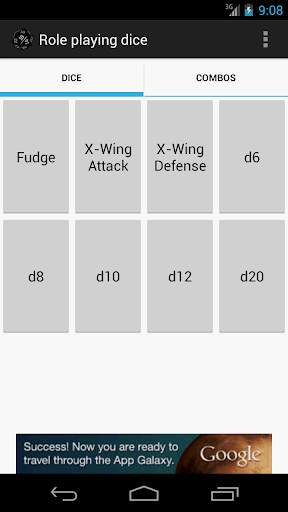 Role playing dice screenshot 1