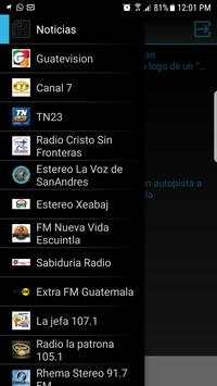 Canales TV de Guatemala screenshot 1