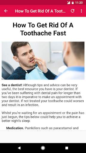 How To Stop A Toothache screenshot 3