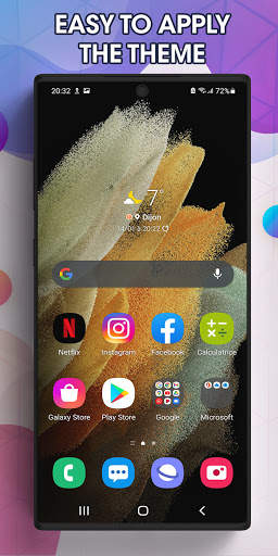 Samsung S21 theme, Launcher for Galaxy S21 Ultra screenshot 3