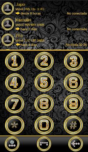 THEME GOLD DIAMONDS 2 EXDIALER screenshot 1