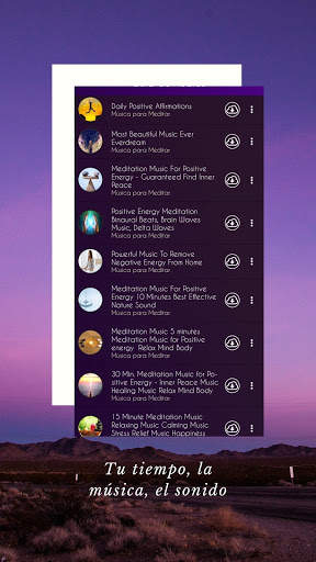 Música para dormir y meditar screenshot 2