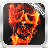 Skull Video Lwp Wallpaper icon