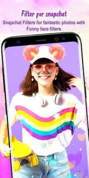 Filter For Snapchat Photo Editor screenshot 1