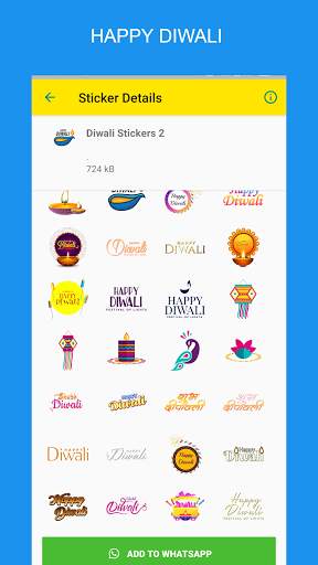 Diwali Stickers For Whatsapp HappyDiwali Sticker🪔 screenshot 6