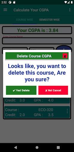 CGPA Calculator screenshot 5