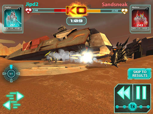 Super Cock Fighter - Robot Street Fighter screenshot 10