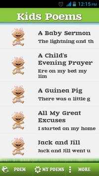 Kids Poems (Free Application) screenshot 2