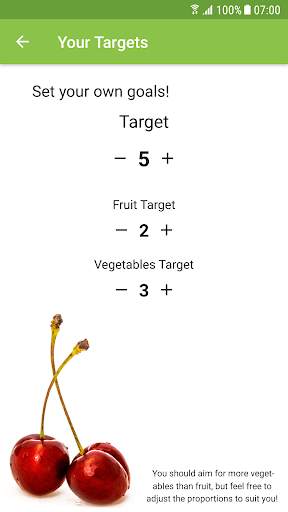 5 A Day Tracker screenshot 4