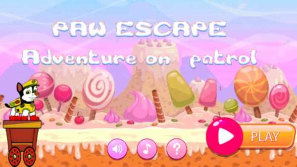 Paw escape Adventure on patrol screenshot 1