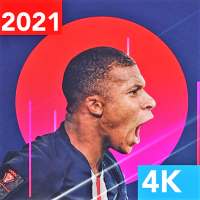 Wallpaper Football 4K Mbappe Messi Ronaldo Neymar