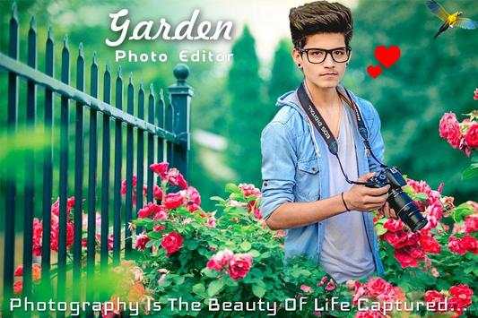 Garden Photo Editor Frame screenshot 4