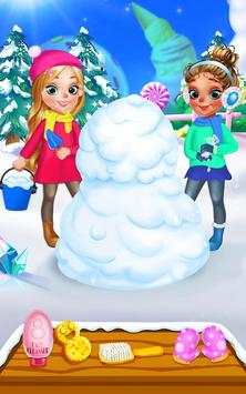 Snowman Hair Styles Salon Game screenshot 9