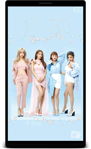 Mamamoo Lock Screen 1 تصوير الشاشة