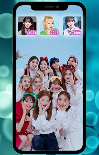 2048 IzOne Game Kpop - Muti level special edition screenshot 8