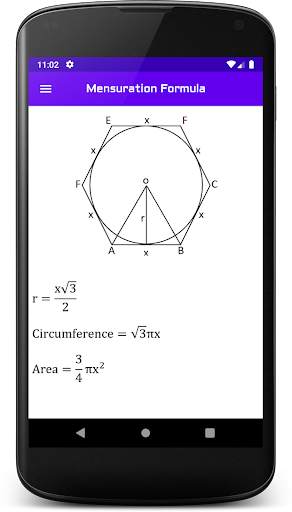 Mensuration Formula App screenshot 8