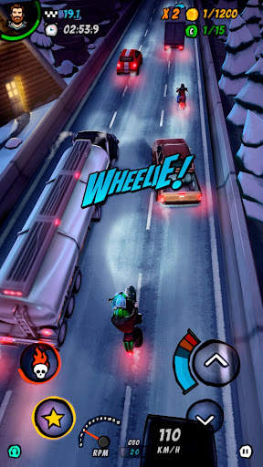 BURNING ASPHALT: Moto screenshot 4