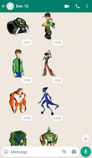 Ben Ten stickers - WhatsApp screenshot 2