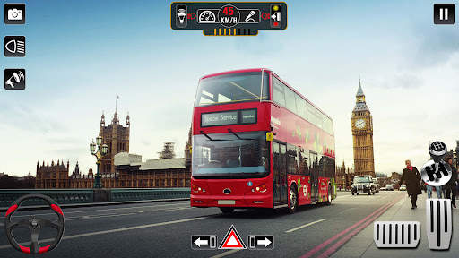 Coach Bus Simulator 3D Driving screenshot 5