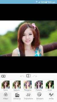 Selfie Editor - Easy Photo Editor & Selfie Camera 2 تصوير الشاشة
